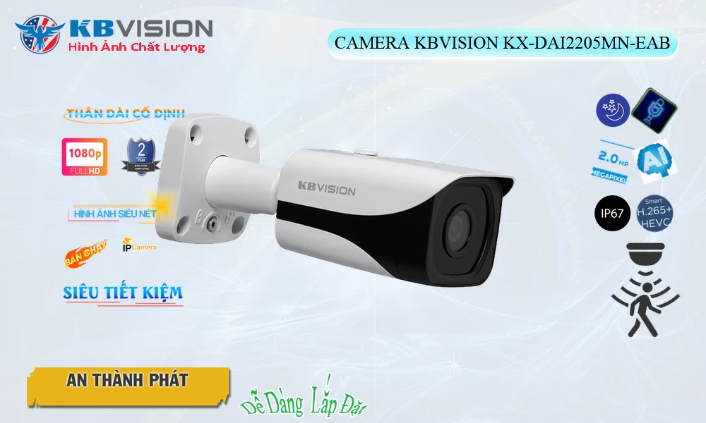 KX-DAi2205MN-EAB sắc nét KBvision