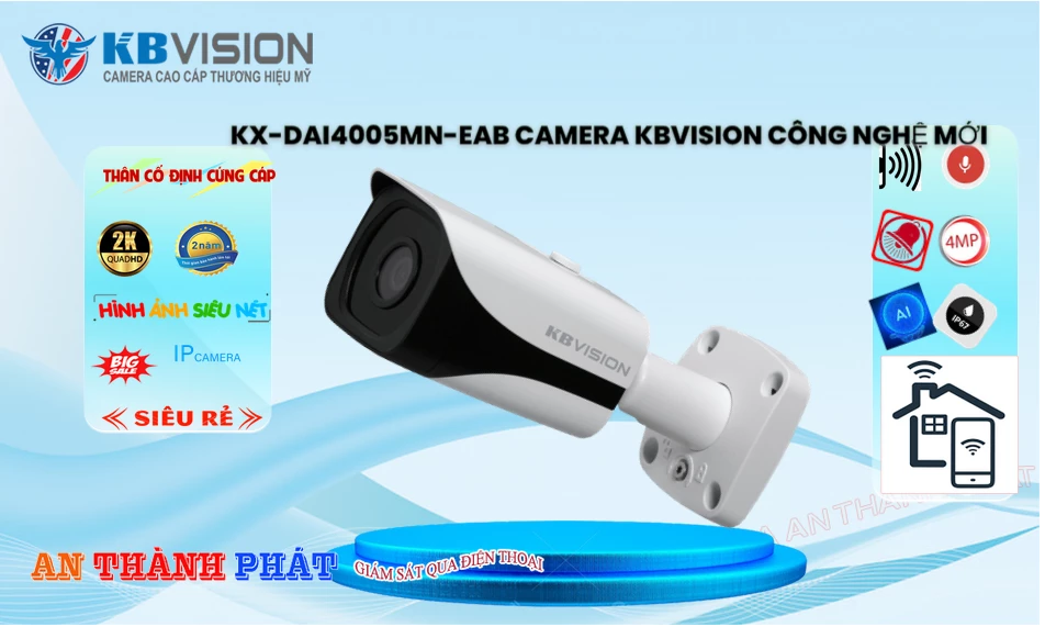 KX-DAi4005MN-EAB sắc nét KBvision