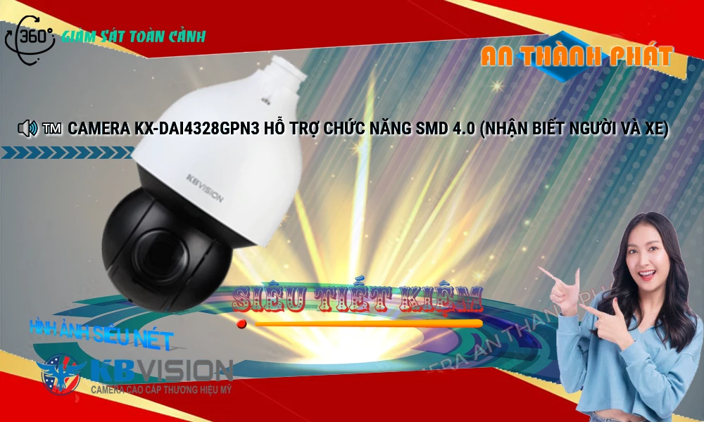 ➠  KX-DAi4328GPN3 sắc nét KBvision