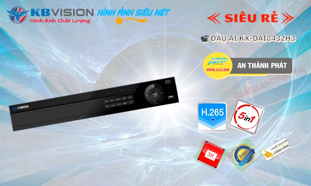 KX-DAi8432H3 sắc nét KBvision
