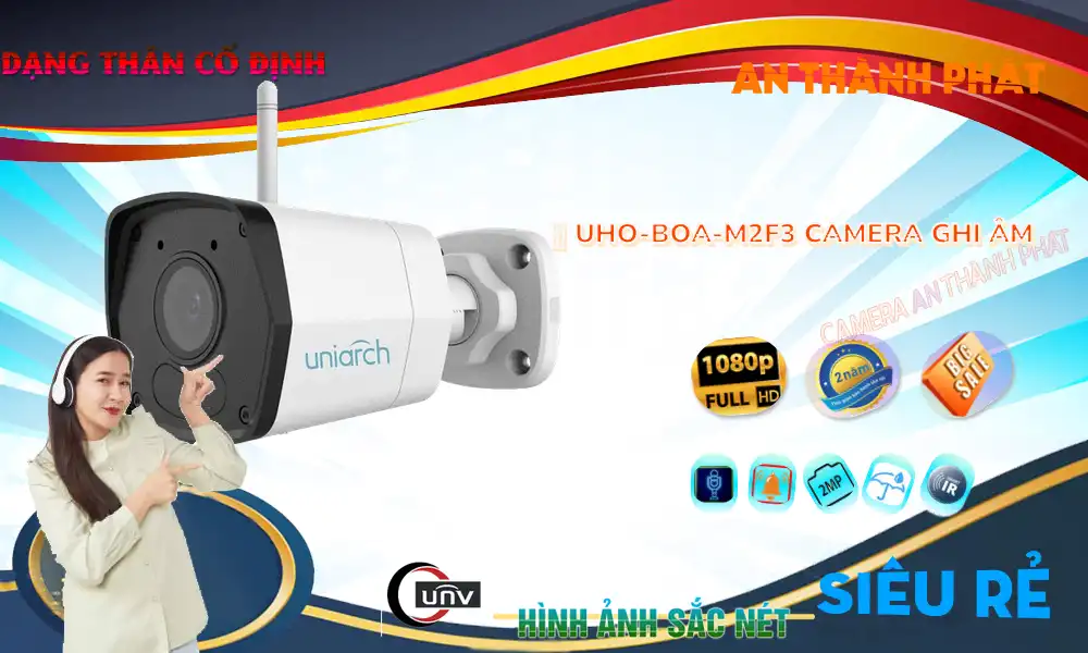 UHO-BOA-M2F3 sắc nét UNV (Uniview)