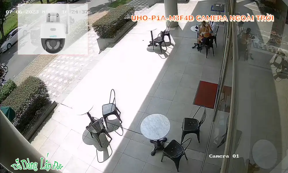 UHO-P1A-M3F4D sắc nét UNV (Uniview)