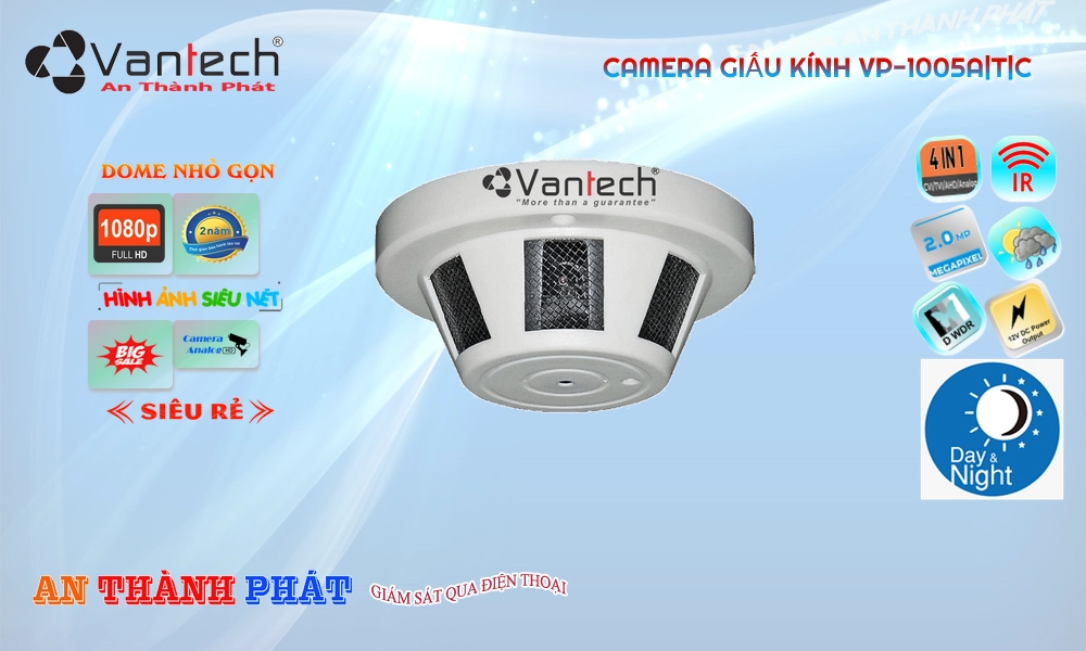 VP-1005A|T|C Camera An Ninh Chức Năng Cao Cấp VP-1005A|T|C Camera An Ninh Chức Năng Cao Cấp