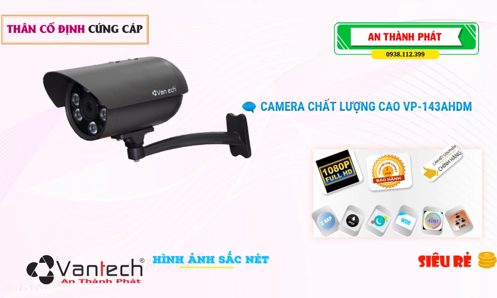 VanTech VP-143AHDM Chiết khấu cao VanTech VP-143AHDM Chiết khấu cao