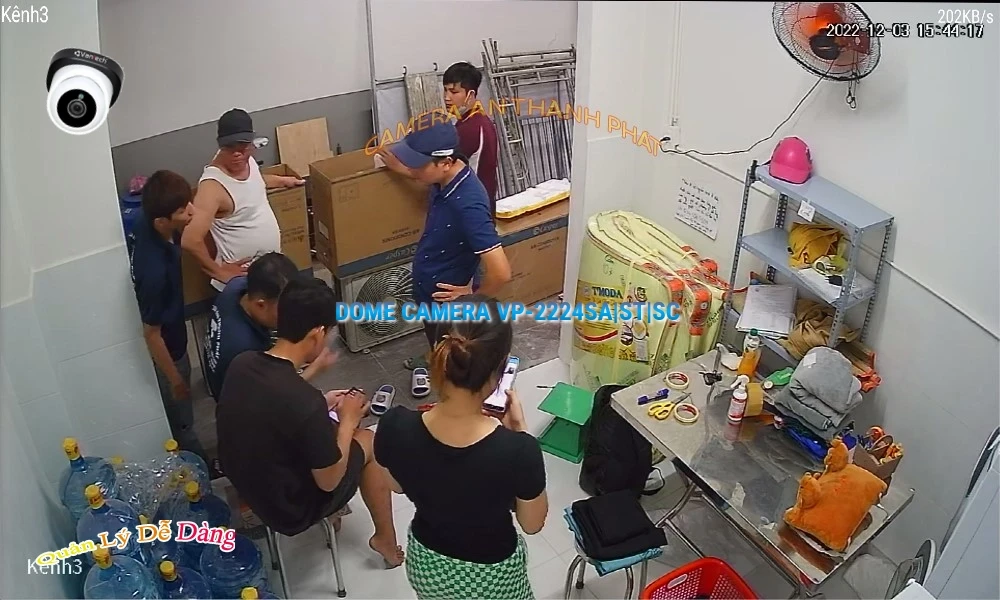 VP-2224SA|ST|SC Camera HD Anlog VanTech Chi phí phù hợp