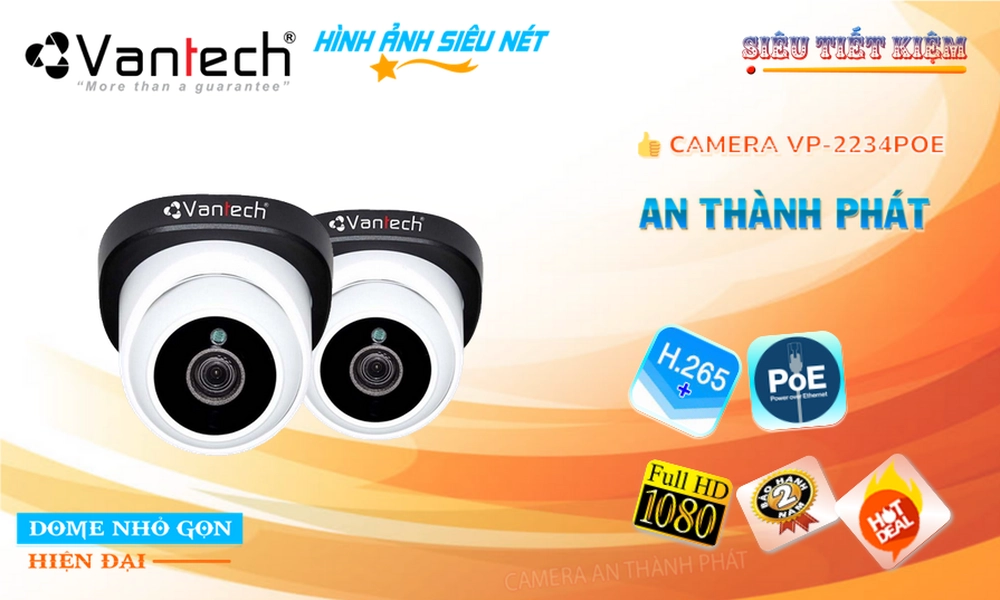 VP-2234POE Camera An Ninh Giá tốt