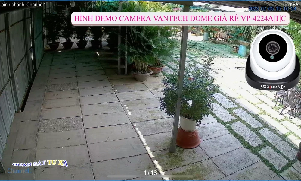 Camera Giá Rẻ VanTech VP-4224A|T|C HD Anlog Đang giảm giá