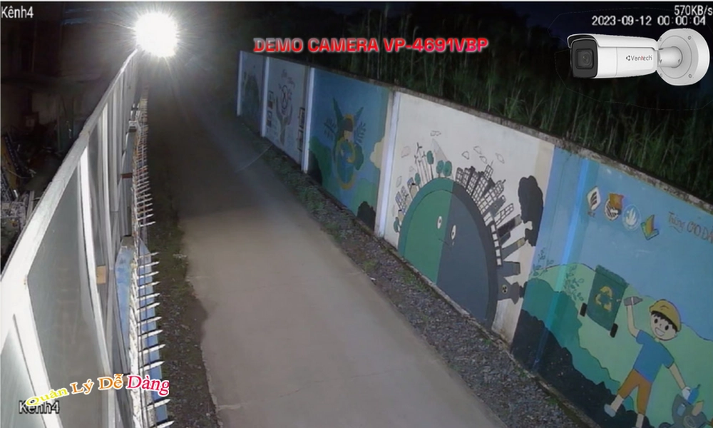 VP-4691VBP Camera Chất Lượng VanTech