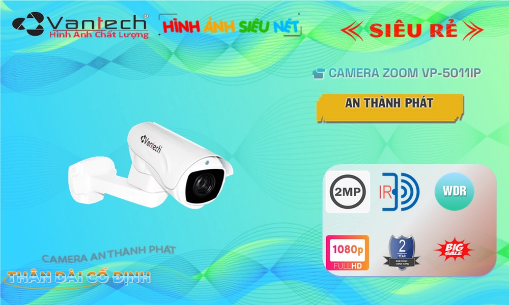 VP-5011IP Camera Cấp Nguồ Qua Dây Mạng VanTech