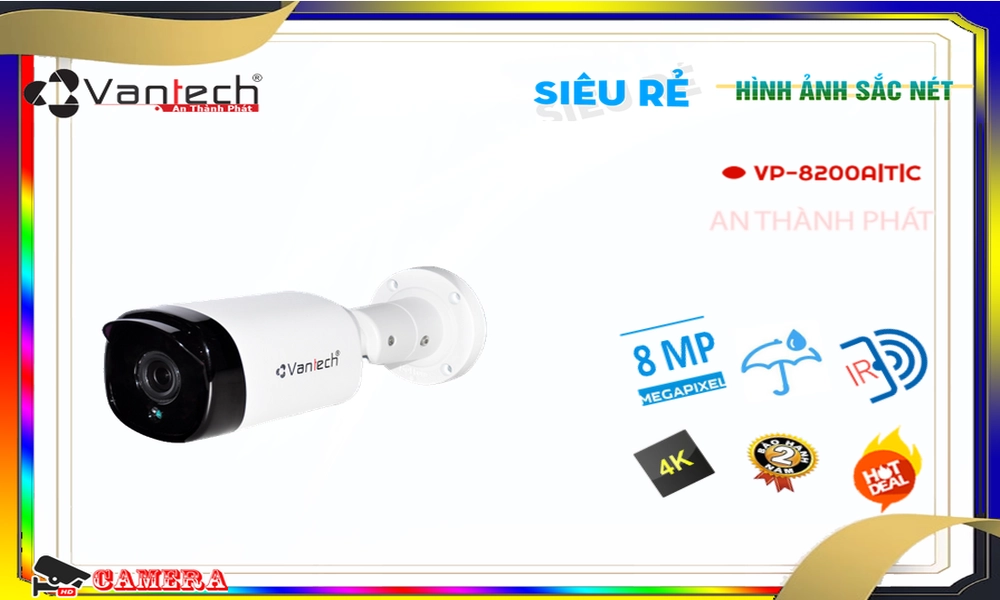 Camera VP-8200A|T|C VanTech,VP-8200A|T|C Tiết kiệm, Loại Camera an ninh VP-8200A|T|C Tốt nhất,VP-8200A|T|C HD Anlog  sale mạnh,VP-8200A|T|C giá kỹ thuật,Phân Phối Sỉ VP-8200A|T|C Ultra 4k 8.0 megapixel ,Công ty bán VP-8200A|T|C,VP-8200A|T|C Tiết kiệm,VP-8200A|T|C Tốt nhất