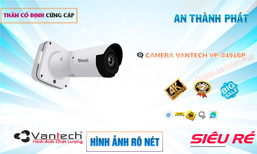 VP-8491BP Camera Chính Hãng VanTech