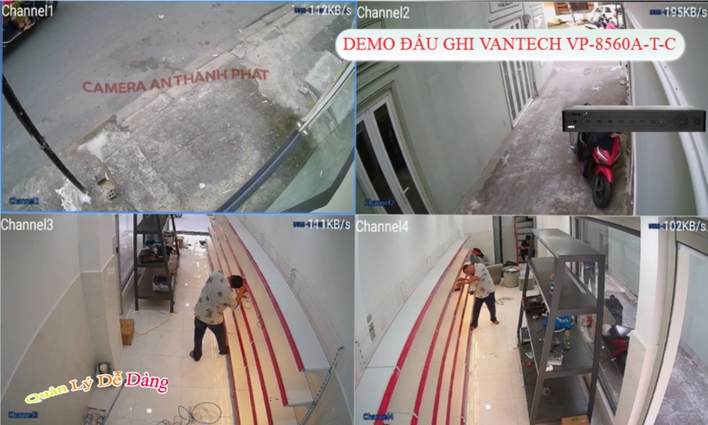 ✓ VP-8560A|T|C Đầu Thu VanTech ✓ VP-8560A|T|C Đầu Thu VanTech