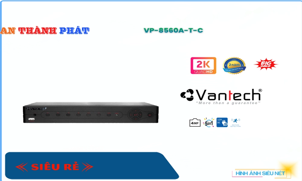 ✓ VP-8560A|T|C Đầu Thu VanTech ✓ VP-8560A|T|C Đầu Thu VanTech