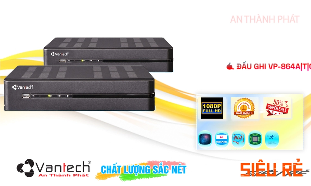 Đầu Ghi VP-864A|T|C Đang giảm giá Đầu Ghi VP-864A|T|C Đang giảm giá