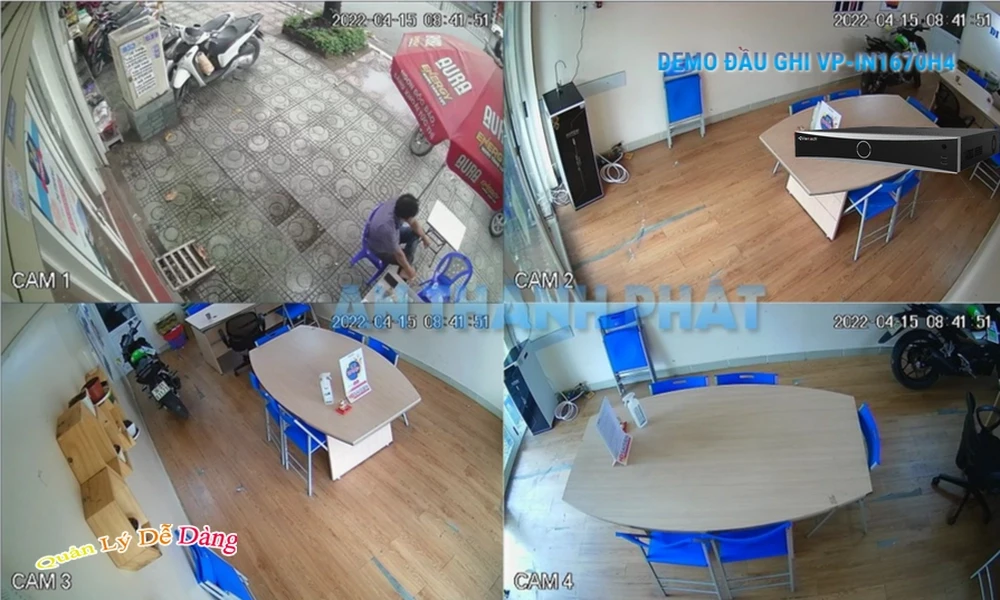 Đầu Ghi VanTech Giá rẻ VP-iN1670H4