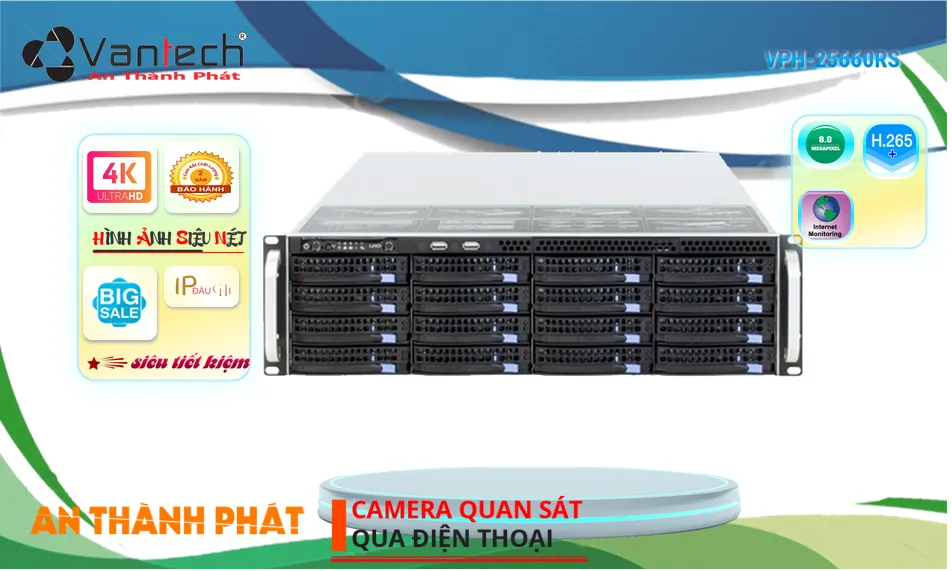 VPH-25660RS sắc nét VanTech ➠