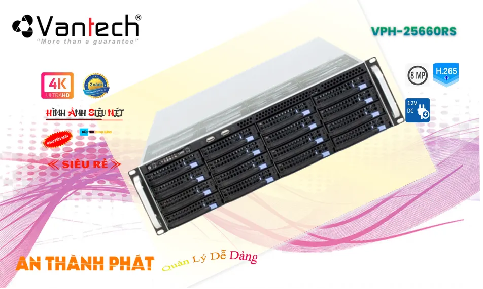 VPH-25660RS sắc nét VanTech ➠