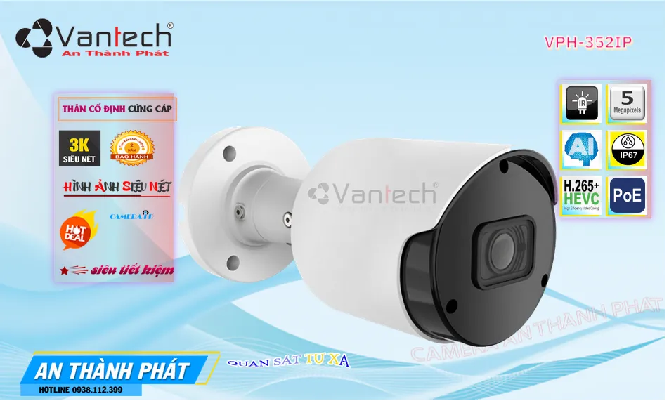 VPH-352IP sắc nét VanTech