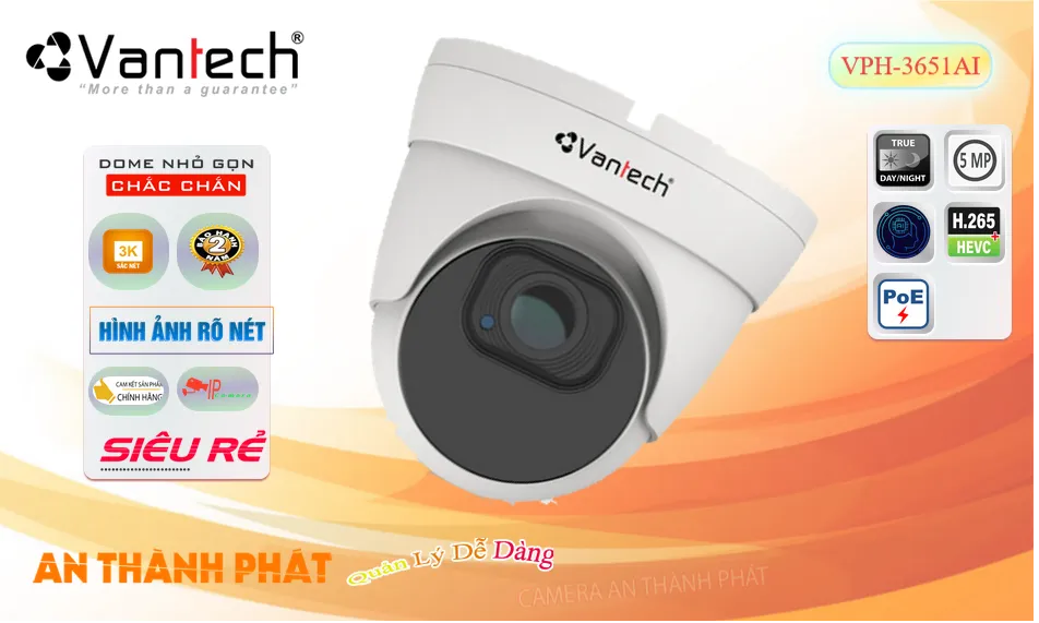 VPH-3651AI sắc nét VanTech ➠