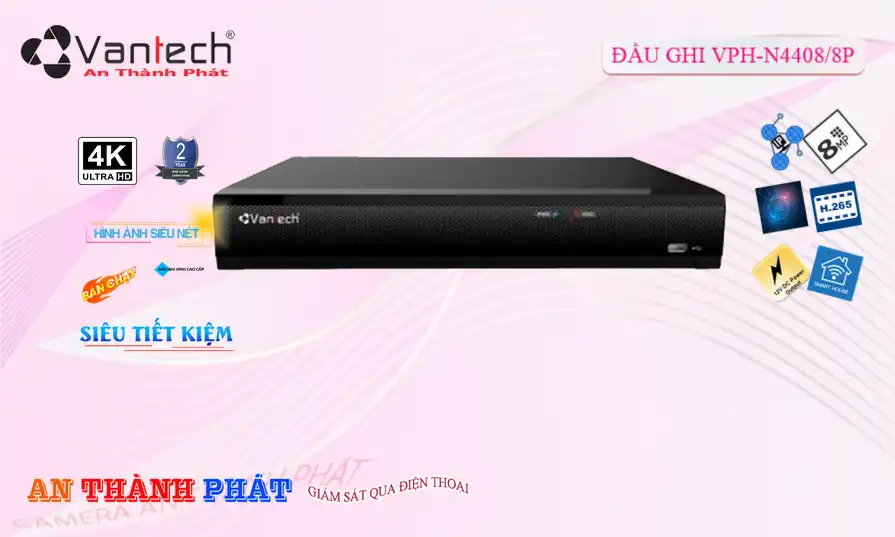 VPH-N4408/8P sắc nét VanTech VPH-N4408/8P sắc nét VanTech