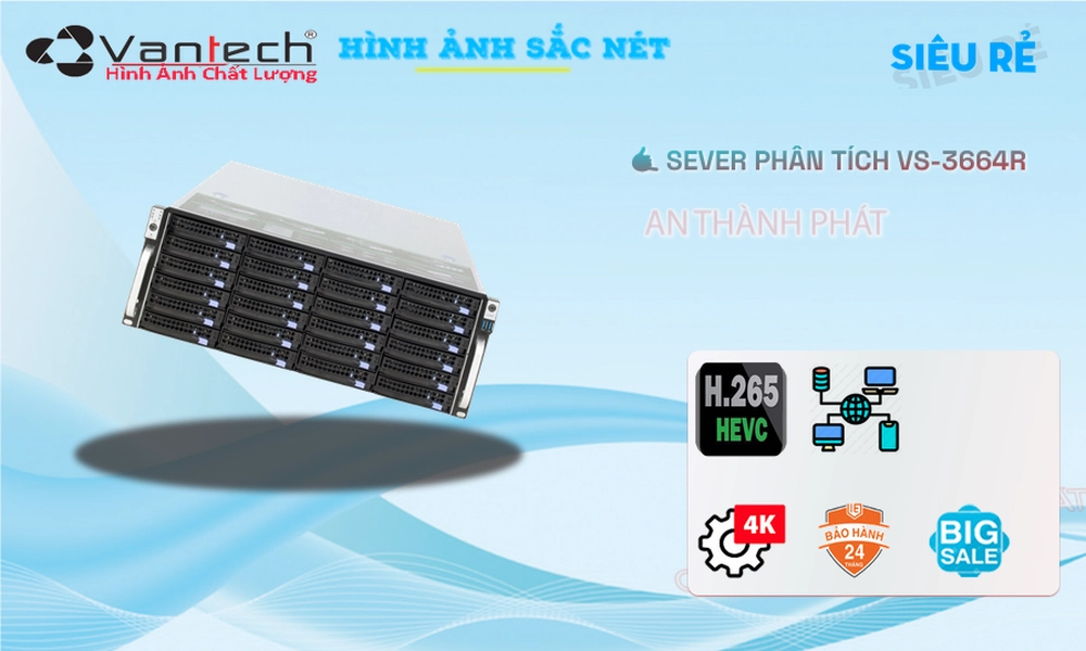 ✲ Đầu Ghi Camera VS-3664R VanTech đang khuyến mãi ✲ Đầu Ghi Camera VS-3664R VanTech đang khuyến mãi
