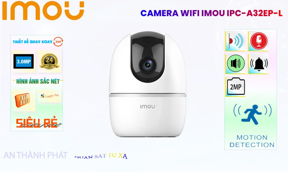 Điểm nổi bật camera Imou IPC-A32EP-L