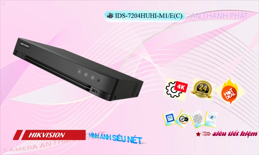 iDS-7204HUHI-M1/E(C) sắc nét Hikvision