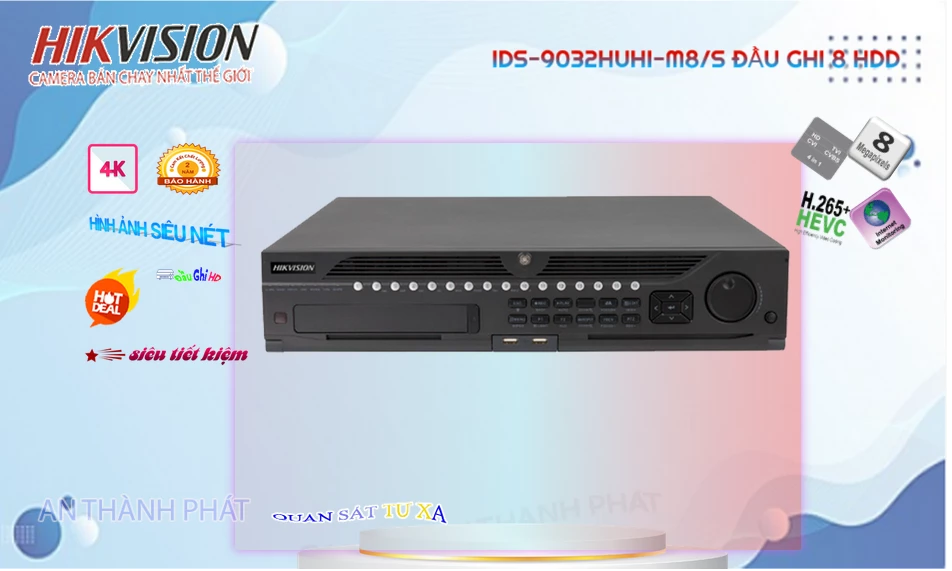iDS-9032HUHI-M8/S sắc nét Hikvision iDS-9032HUHI-M8/S sắc nét Hikvision