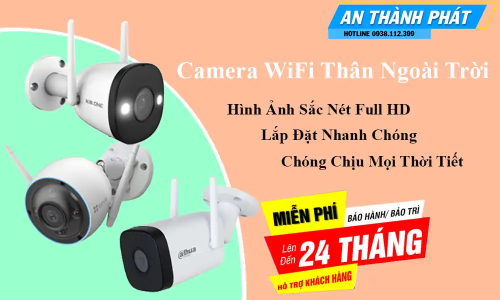 Lắp Camera Wifi Thân Cố Định