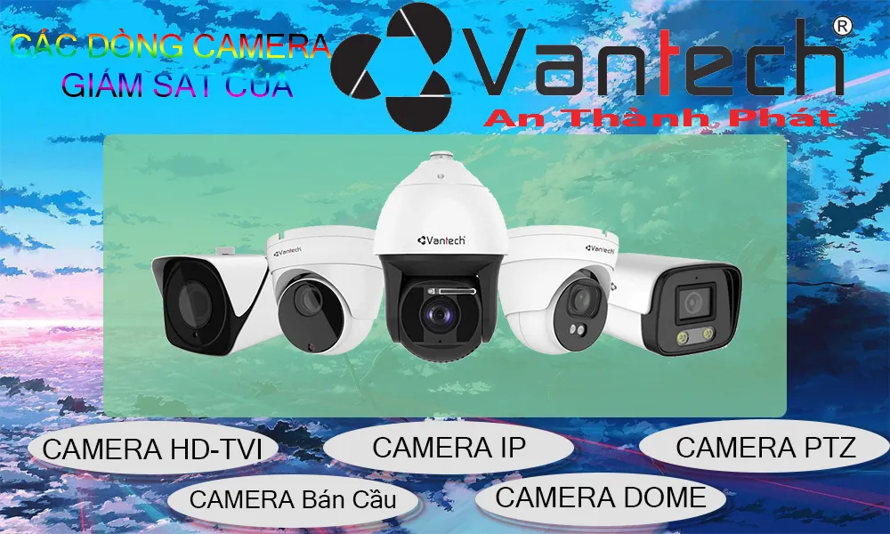 loại camera của vantech