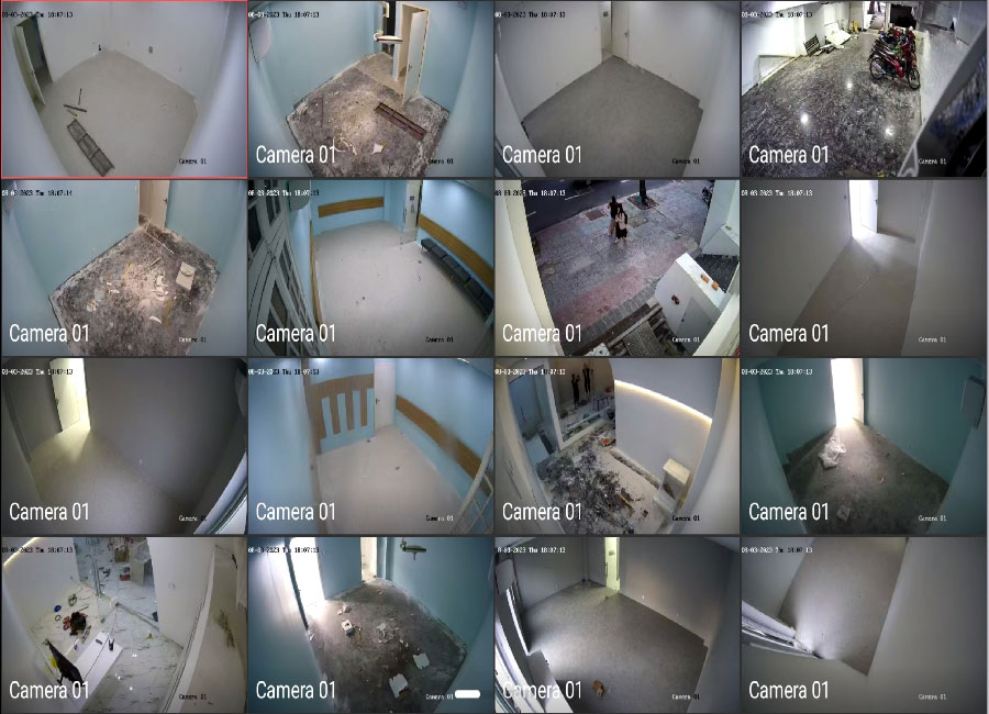 Bộ Camera Giám Sát Khu Phố