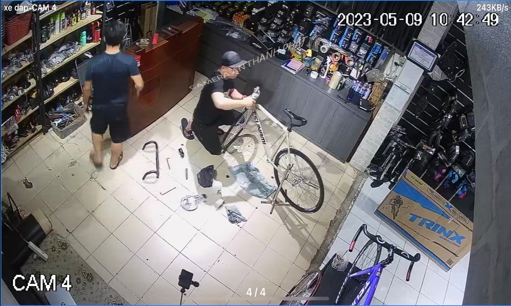 Hình  Camera  thực tế  Chất Lượng Hình  2.0 MP FULL HD 1080P  Sắc nét tiết kiệm chi phí  của bộ Bộ Camera Giám Sát Khu Phố sử dụng mã KX-C2003S5